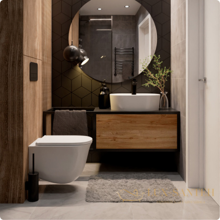 унитаз подвесной безободковый aquame aqm2005, с быстросъемным сиденьем softclose, белый глянцевый