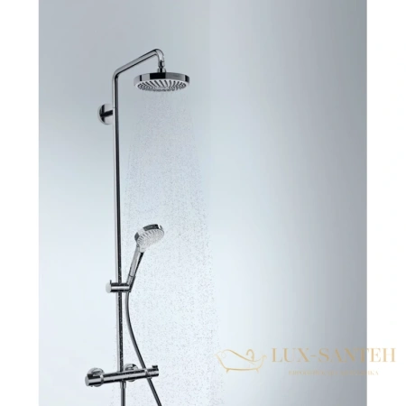 душевая система hansgrohe croma select s 180 2jet showerpipe 27254400