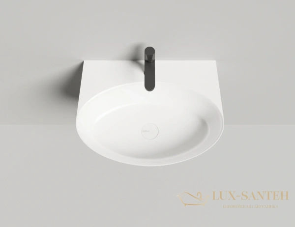 раковина salini alda 140322m s-stone 58x45 см, белый