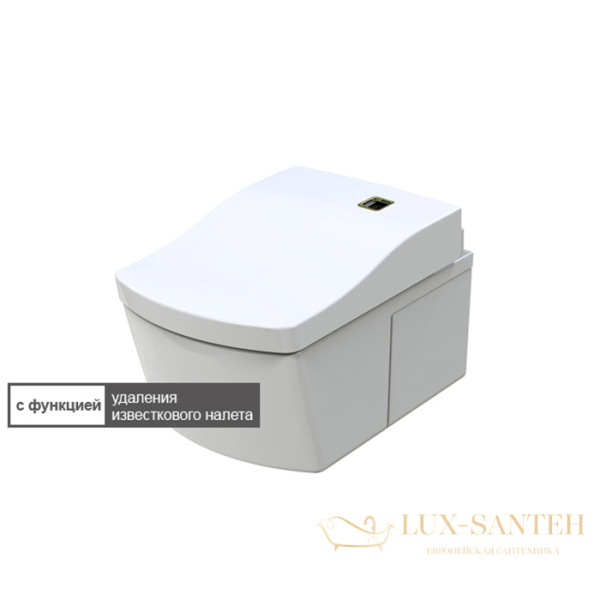 унитаз подвесной безободковый, toto neorest, cw996pvd#nw1, 423x666x410 мм, cefiontect, tornado flush, белый