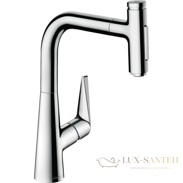 смеситель для кухни hansgrohe talis select m51 73868000 хром
