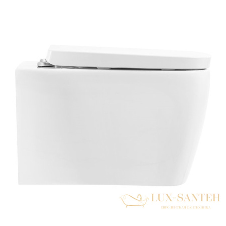 подвесной унитаз belbagno veneto bb132chr без сиденья, белый
