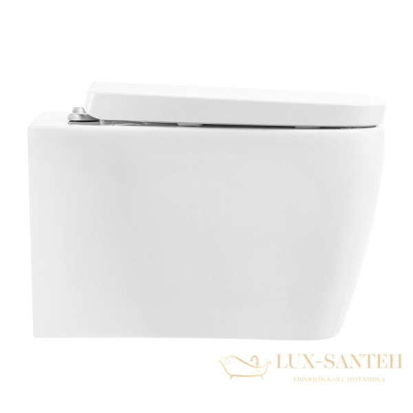 подвесной унитаз belbagno veneto bb132chr без сиденья, белый