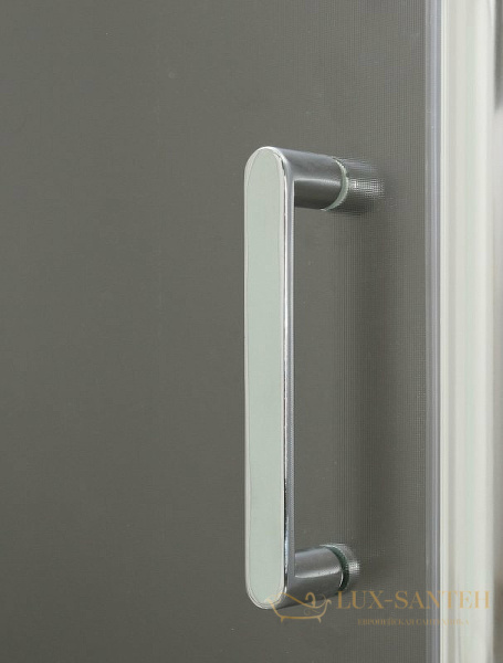 душевой уголок belbagno uno uno-195-ah-2-120/100-c-cr 120х100 см профиль хром, стекло прозрачное