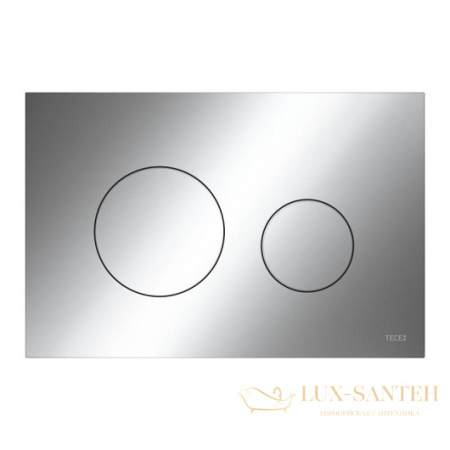 инсталляция для подвесного унитаза tece tecebase k440921 с панелью смыва teceloop 2.0 (4 в 1), хром