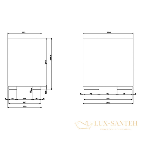 корзина для мусора черная gessi inverso accessories 20991.726, warm bronze br pvd