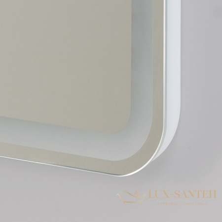 зеркало belbagno marino spc-mar-1000-800-led-tch-snd 100 см с подсветкой с голосовым управлением и подогревом, белый