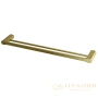 полотенцедержатель wasserkraft aisch k-5940 64 см, золотой матовый