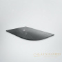 душевой поддон rgw stone tray 16154129-02l из искусственного камня st/al-g 120х90 l, графит