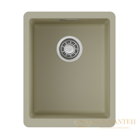 кухонная мойка omoikiri kata 34-u-be artgranit х ваниль, 4993380