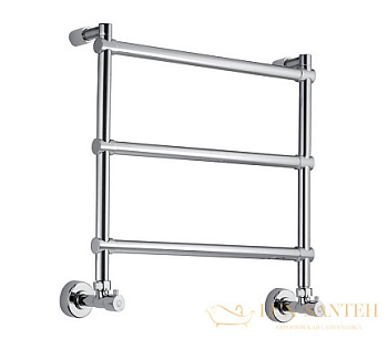 полотенцесушитель водяной margaroli sole 442-3 4424703cr, высота 54 см, ширина 53 см, хром