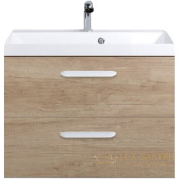 тумба под раковину belbagno aurora aurora-600-2c-so-rnn 60 см подвесная, rovere nebrasca nature