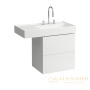 раковина laufen kartell by 8.1033.9.400.158.1 универсальная 90 см, белый глянцевый