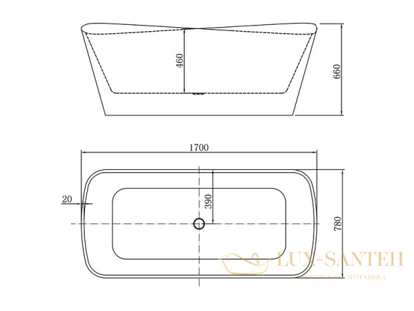 ванна акриловая отдельностоящая глянцевая aifol annie family 153778 a05 matt white
