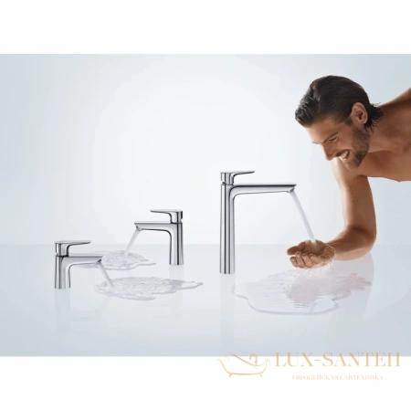 кран hansgrohe talis e 71706000 для раковины, хром