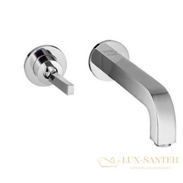 смеситель встраиваемый для раковины, axor citterio, 39113000, с донным клапаном (внешняя часть), хром