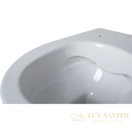 приставной безободковый унитаз allen brau fantasy 4.11007.20, белый