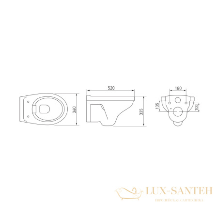 комплект berges   042437: подвесной унитаз floe с системой инсталляции novum 525 и панелью смыва, хром глянцевый