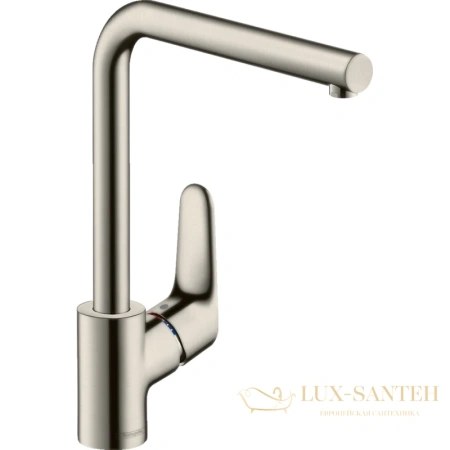 смеситель для кухни hansgrohe focus m41 31827800 сталь