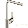 смеситель для кухни hansgrohe focus m41 31827800 сталь