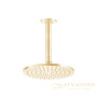 верхний душ gessi inciso 58150.246 200 мм, gold pvd
