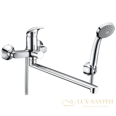 смеситель wasserkraft isen 2602l для ванны, хром