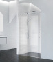 душевая дверь belbagno acqua acqua-bf-1-100-c-cr 100 см профиль хром, стекло прозрачное 