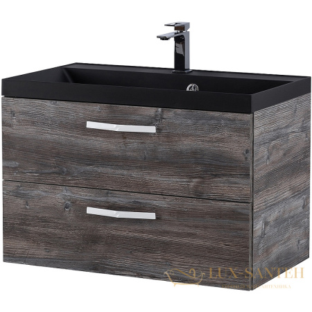 тумба под раковину belbagno aurora aurora-800-2c-so-pp 80 см подвесная, pino pasadena