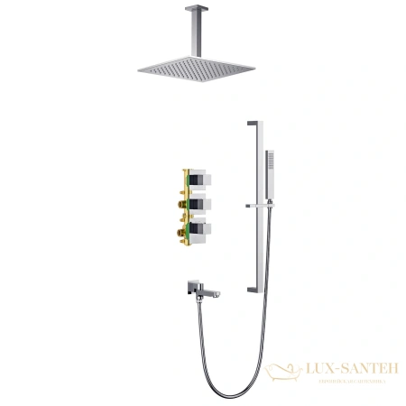душевая система для ванны термостатическая всраиваемая timo selene sx-2239/00sm, хром