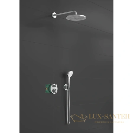 душевая система скрытого монтажа croma 280 1jet с ecostat s 27954000