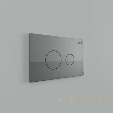 клавиша смыва d&k venice db1029001 для инсталляции, хром