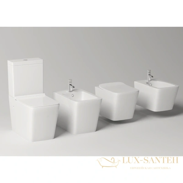 унитаз-компакт безободковый timo soli tk-301 с сиденьем микролифт, белый