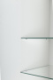 шкаф пенал cezares eco eco-1500-2a-sc-bl 40 см подвесной, bianco lucido