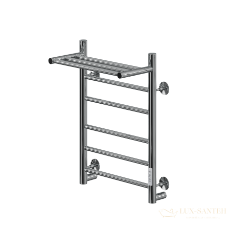 полотенцесушитель электрический кабельный ника way-2 60/40 с полкой u, хром