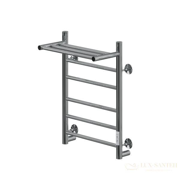 полотенцесушитель электрический кабельный ника way-2 60/40 с полкой u, хром