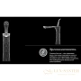 смеситель для раковины d&k venice.baciano da1032641, хром