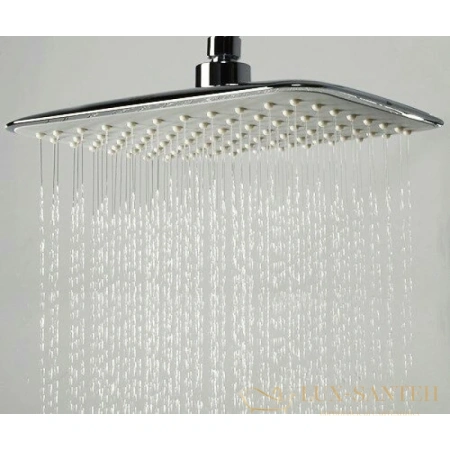 душевой комплект wasserkraft berkel a16031 250х190 мм, хром