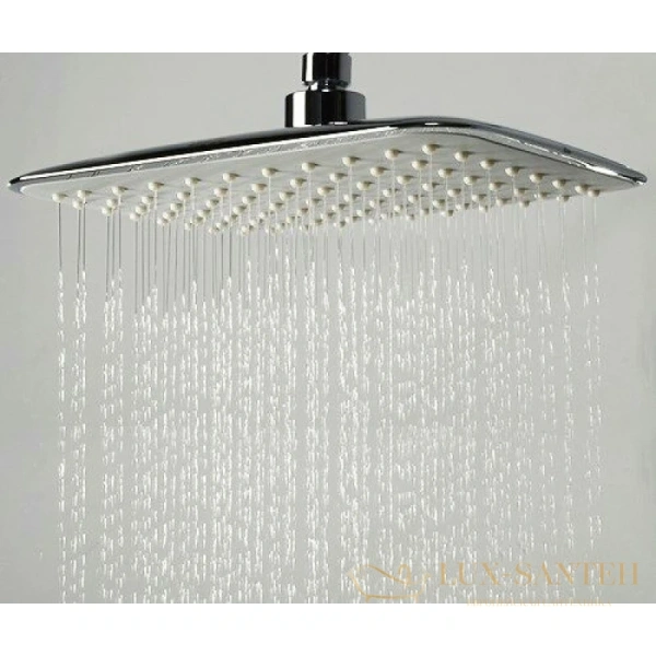 душевой комплект wasserkraft berkel a16031 250х190 мм, хром