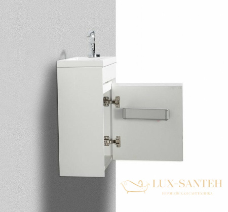 тумба под раковину belbagno pietra mini pietra mini-460-1a-so-bl-r 46 r подвесная, bianco lucido