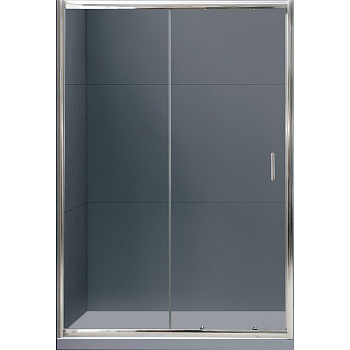 душевая дверь belbagno uno uno-bf-1-150-c-cr профиль хром, стекло прозрачное 