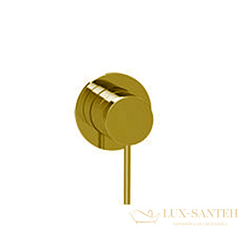 смеситель для душа встраиваемый almar modular e180140.go, внешняя часть, золото глянцевое pvd