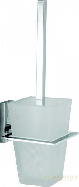 ерш стеклянный sanibano agatha h9950/10cr настенный, хром