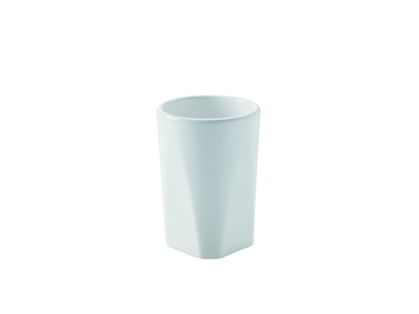 стакан керамический stil haus liz lz10ap(08-bi) настольный, белая керамика