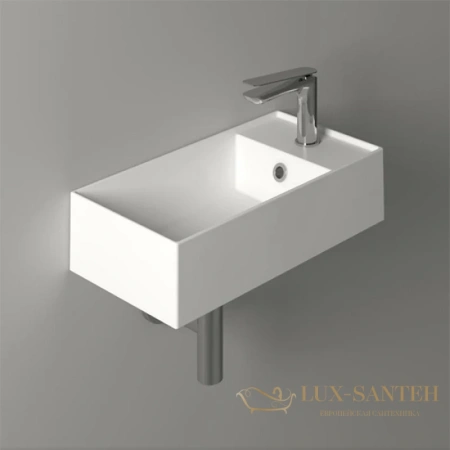 раковина simas agile ag50 bi matt*1 50x27 см, белый матовый