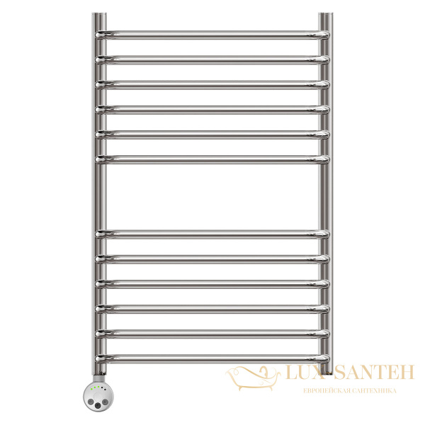 полотенцесушитель  500x800 электрический point нептун премиум pn09158se п12 левый/правый, хром