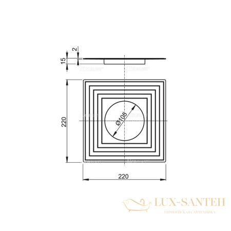 воротник alcaplast с 2–х уровневой изоляцией ø105 apv0003