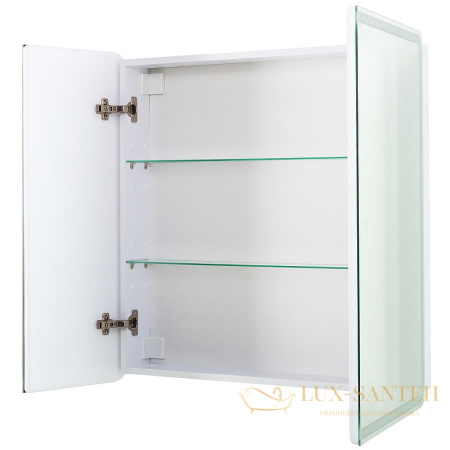 зеркальный шкаф belbagno marino spc-mar-800/800-2a-led-tch 80 см с подсветкой, белый