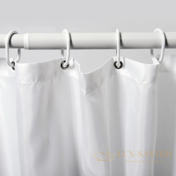 штора wasserkraft vils sc-10201 для ванной комнаты, белый