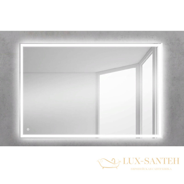 зеркало belbagno spc spc-grt-1000-600-led-tch 100 см с сенсорным выключателем, с подсветкой