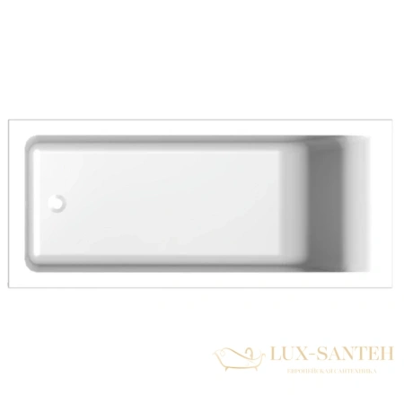 ванна astra-form нейт 010116 из литого мрамора 180х80 см, белый